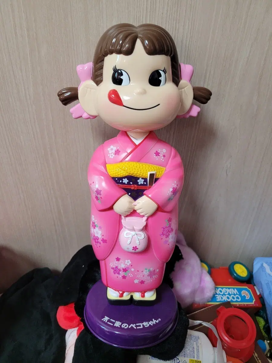 후지야 페코짱 인형 기모노 핑크