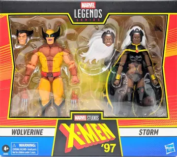 HASBRO (액션 피규어) X-MEN 97 울버린 스톰 6인치