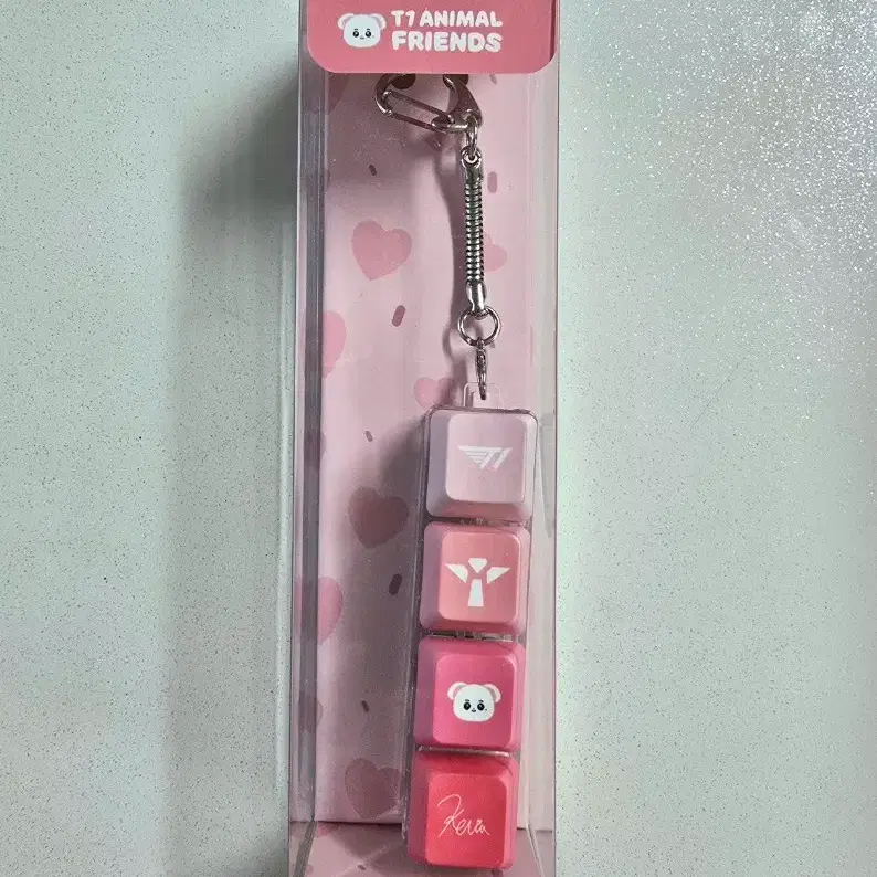 티원 케리아 키캡 키체인(2025) T1 keria animal friends keycap keychian