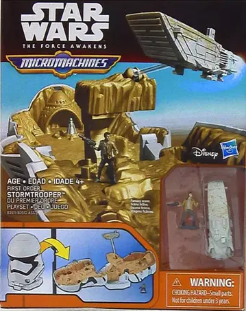 TAKARATOMY MICROMACHINES STORMTROOPER / PLAYSET