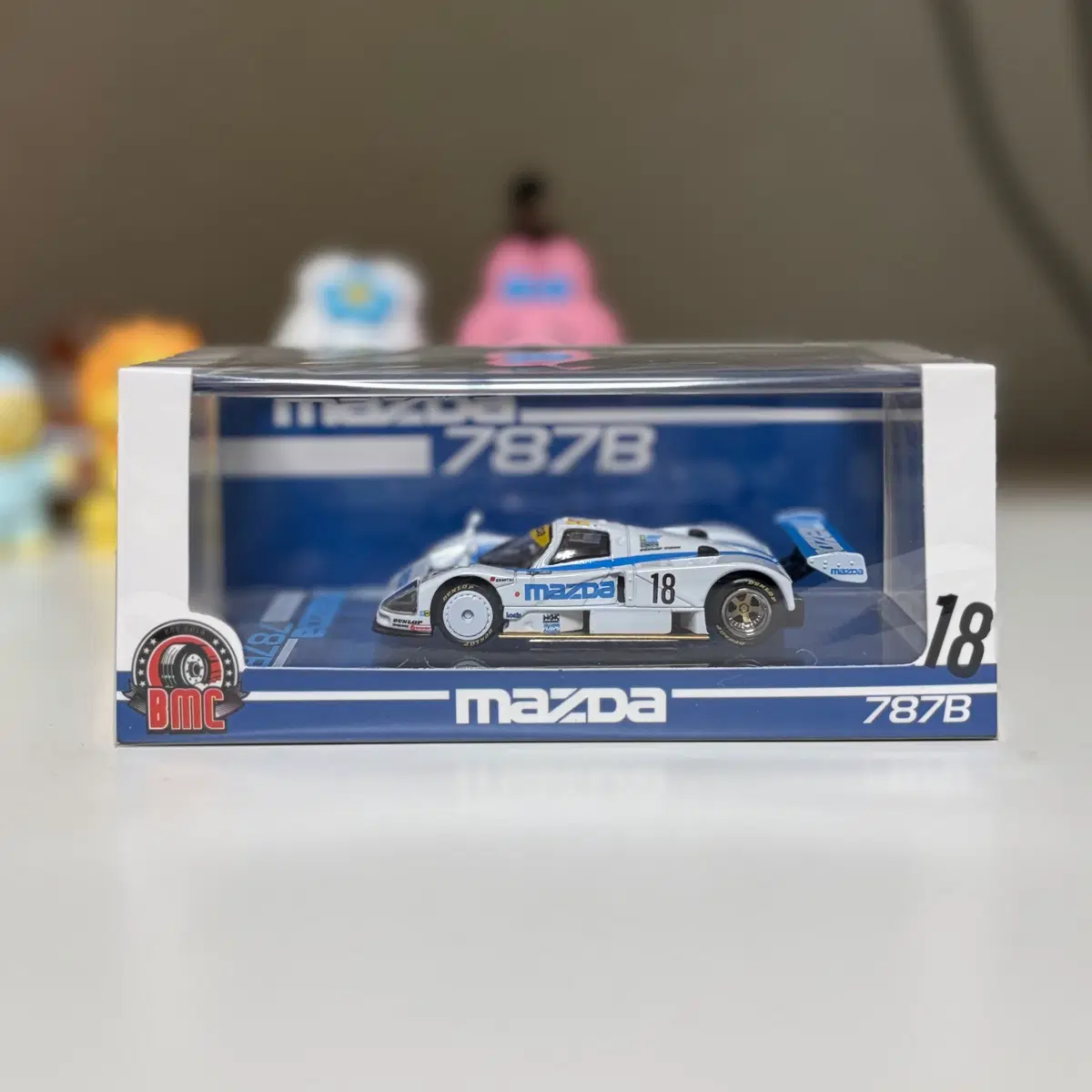 1:64 BMC 마쯔다 787B 24시 르망 1991 레이싱 다이캐스트
