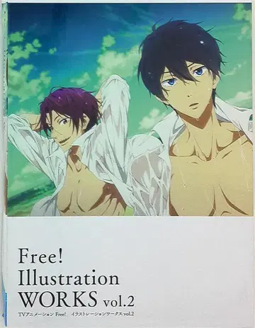 교토 애니메이션 TV 애니메이션 Free! Illustration WORKS Vol.2 (CD 포함)