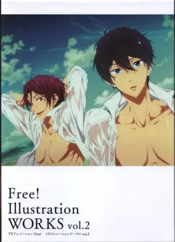 교토 애니메이션 [ TV 애니메이션 Free! Illustration WORKS Vol.2 ] (CD 포함)