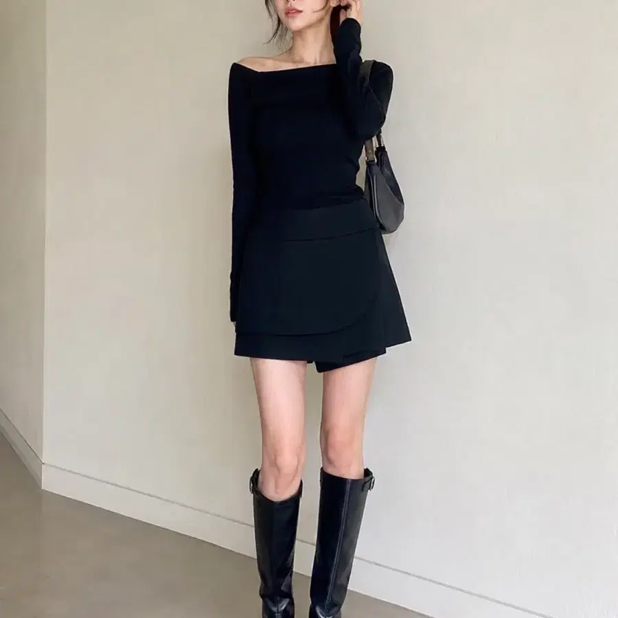 에고이스트 랩 숏 스커트 팬츠 22FW