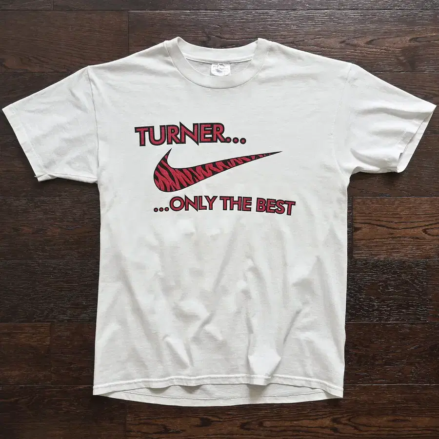 90s Turner only the best 나이키 패러디 빈티지 티셔츠