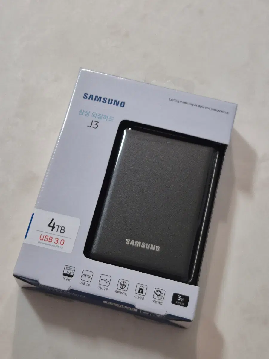 삼성 J3 4TB 외장하드 팔아요