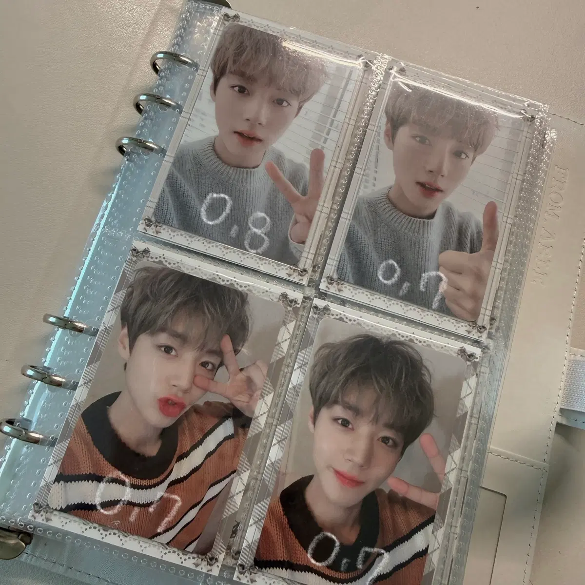 박지훈 포카 양도