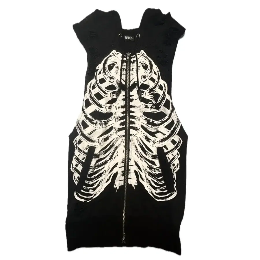skull hoodie onepiece