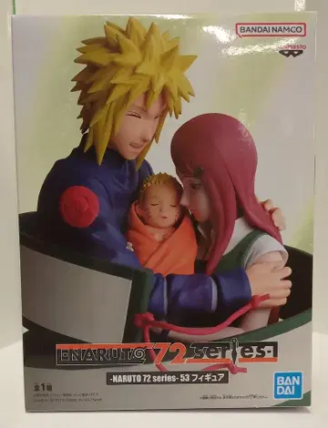 BANDAI SPIRITS -NARUTO 72 series-53 피규어 NARUTO-나루토- 미나토&쿠시나&나루토