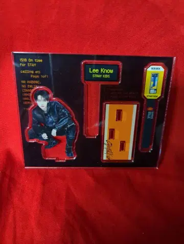 StrayKids YOUR HERO LeeKnow 아크릴 스탠드