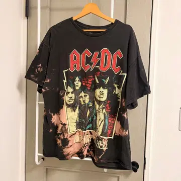 AC/DC Highway to Hell 티셔츠 2XL 구제 의류 빈티지