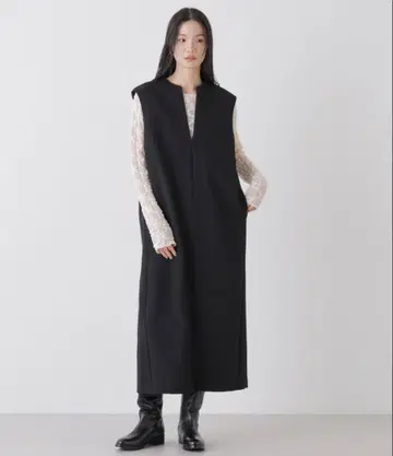 키넥 원피스 블랙