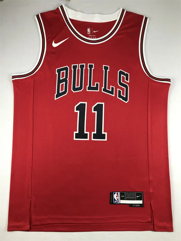 NBA 농구복 시카고 불스 11호 드로잔 레드 핫프레스 SWINGMAN
