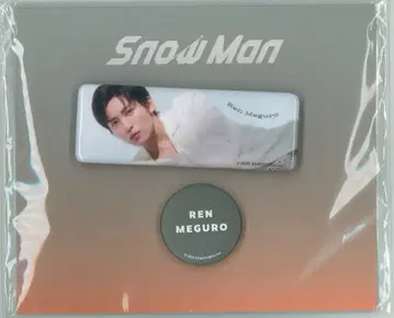 SnowMan 25년 Original Goods 메구로 렌 캔뱃지 세트