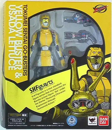 반다이 S.H.Figuarts 특명전대 고버스터즈 옐로우 버스터 & 우사다 레타스