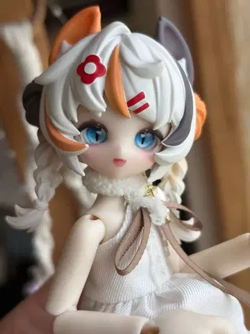 고양이 고양이! 하트 아이! 파랑 보라색