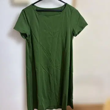 히로코비스 반팔 원피스 그린