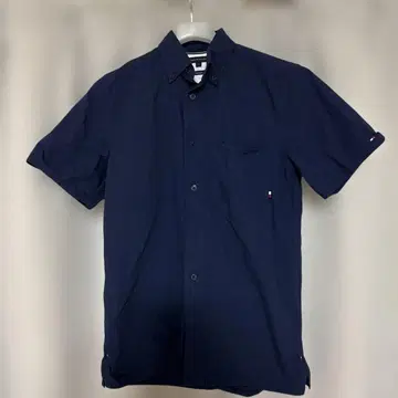 TOMMY HILFIGER 반팔 셔츠 네이비 S