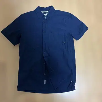 TOMMY HILFIGER 반팔 셔츠 네이비 S