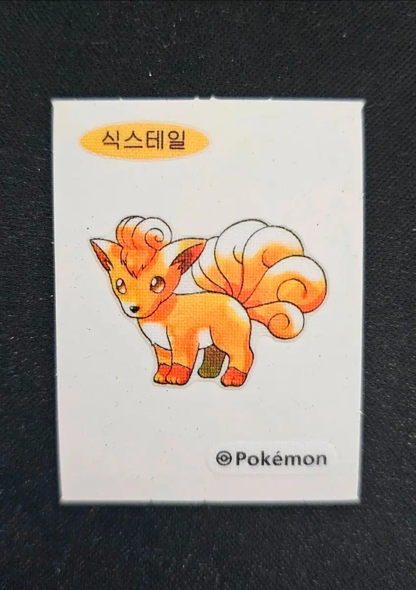 포켓몬 식스테일 스티커 (다른시즌교환0)
