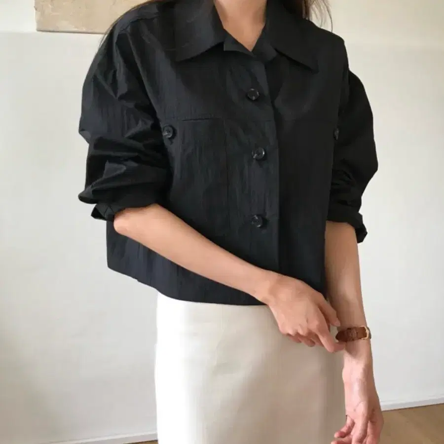 모아이 간절기자켓