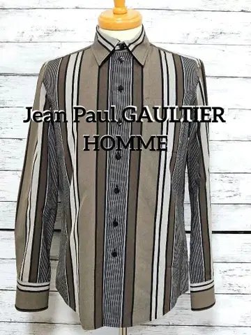 [ 새상품 ] Jean Paul GAULTIER 모노톤 스트라이프 셔츠