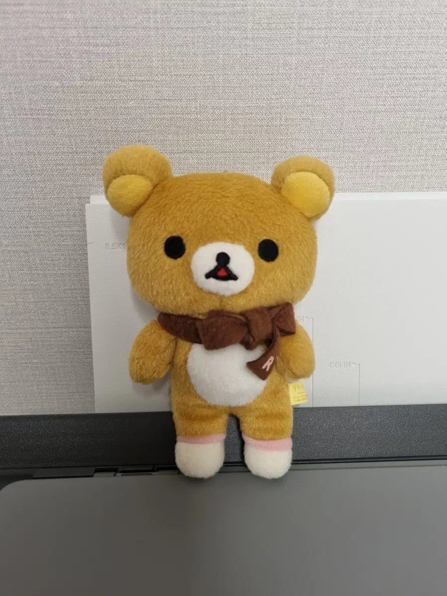 고전 리락쿠마 목도리 인형