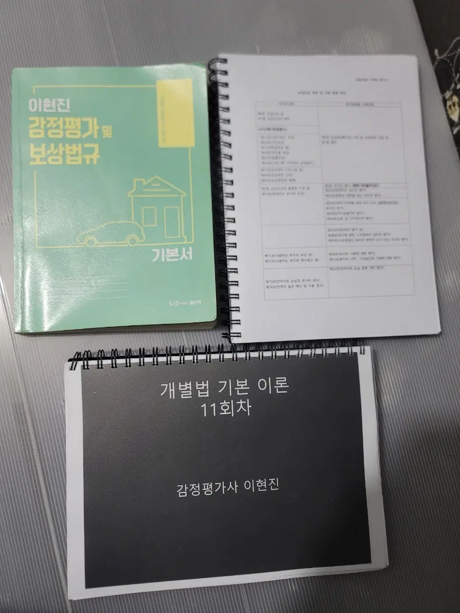 2022년 이현진 감정평가 및 보상법규 기본서 및 개별법 이론 11회차 세트