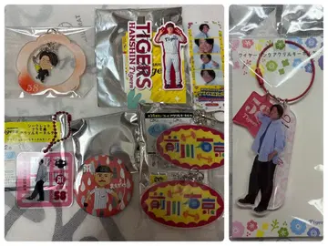 한신 타이거즈 마에카와 우쿄 아크릴 키링 스티커 캔뱃지