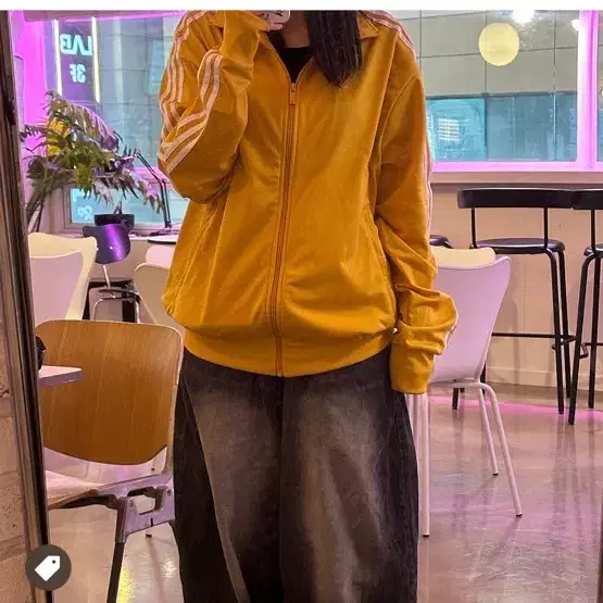 아디다스 아디컬러 클래식 파이어버드 트랙탑 옐로우 팝니다