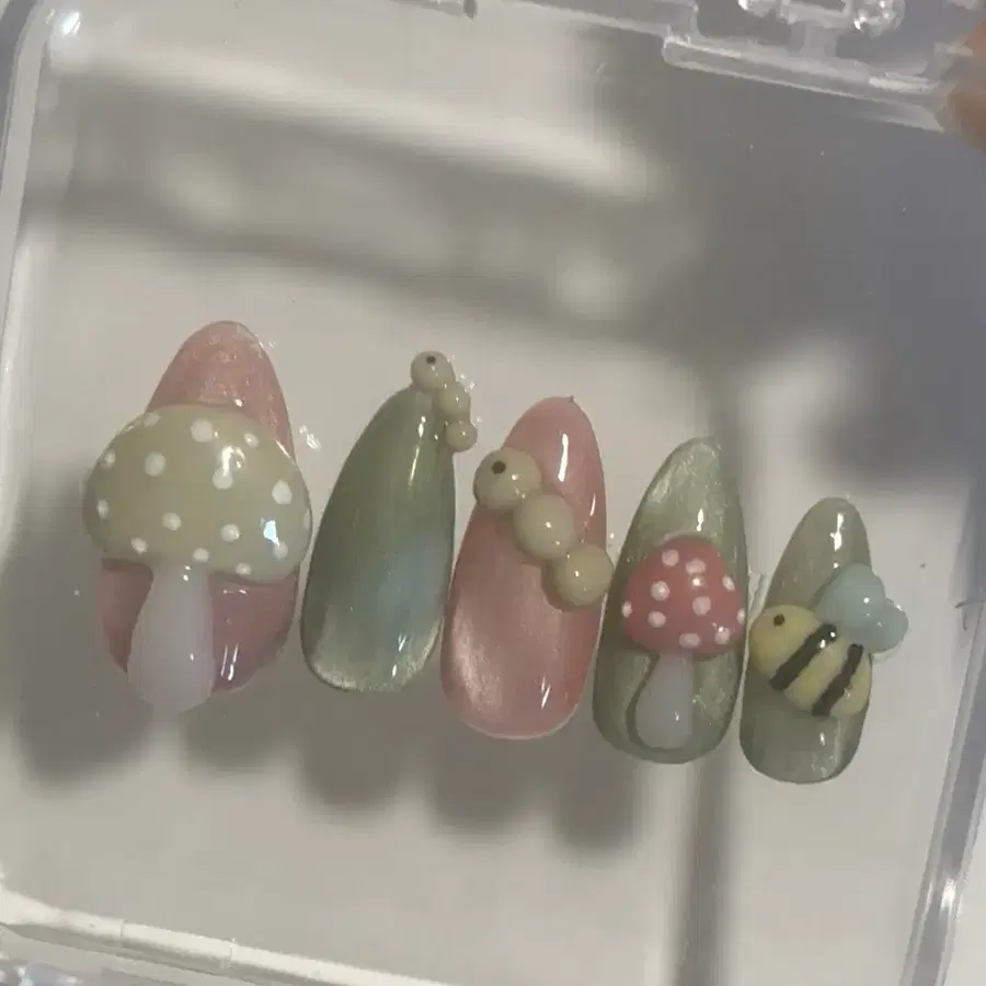 애벌레 네일 (총 10개입)