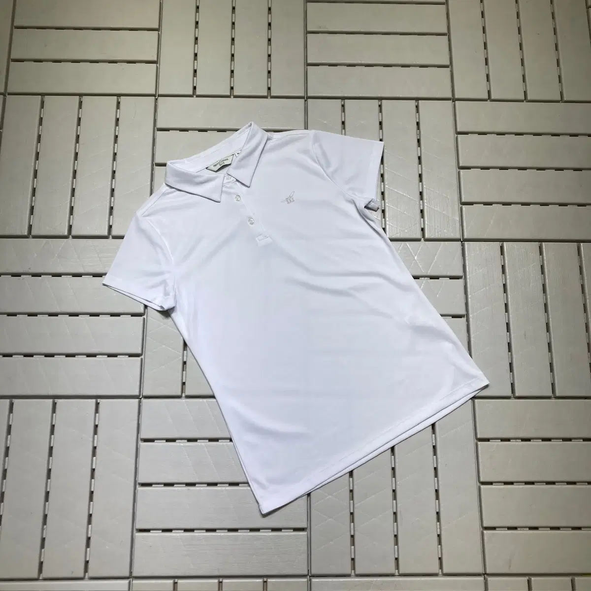 [95]헨리코튼 골프웨어 여성 반팔 카라티 화이트 0761