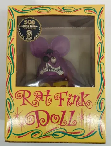 MOON OF JAPAN RATFINK FEVER RATFINK DOLL PURPLE