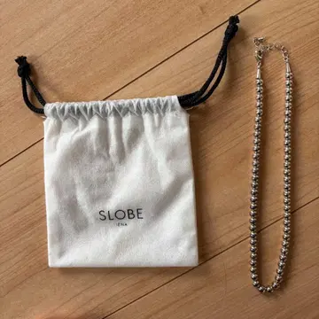 SLOBE IENA / 메탈 비즈 숏 목걸이