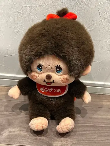 [미사용 새상품] 레트로 몽치치 봉제 인형 L