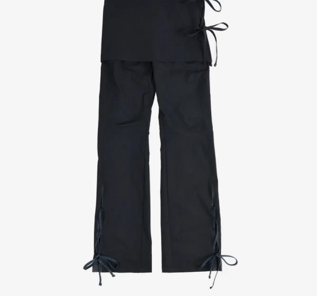 Iey Lay layered skirt pants