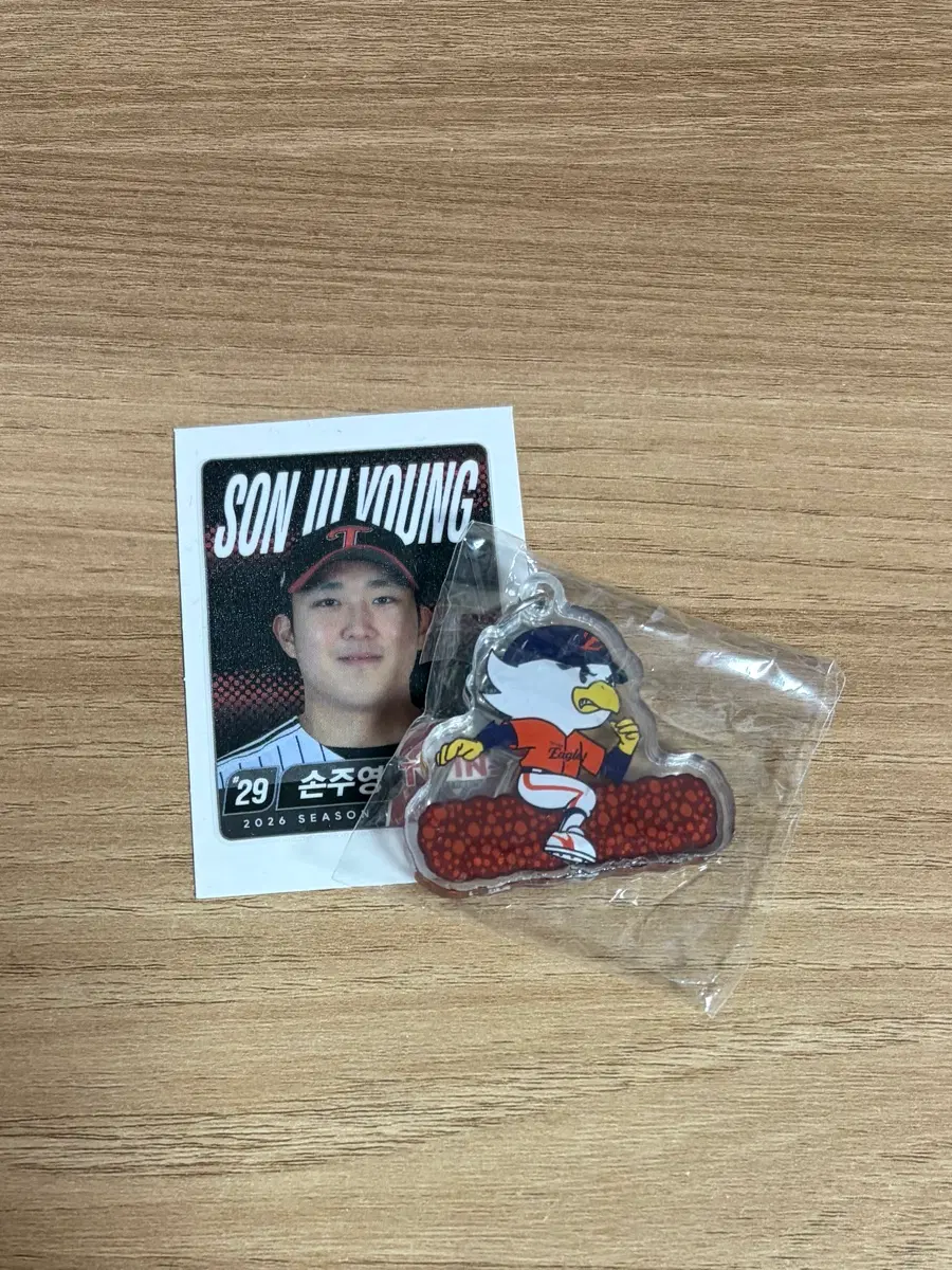 송주영 띠부씰,한화 이글스 키링