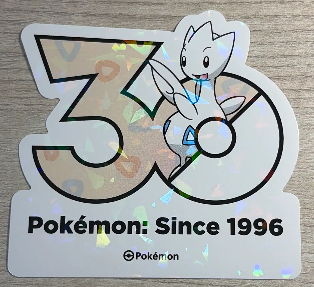 포켓몬 30주년 기념 스티커 토게틱