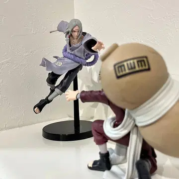 NARUTO 피규어 2체 세트 가아라 김마로