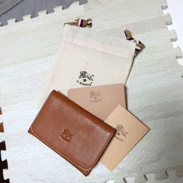IL BISONTE 일비종떼 명함지갑 카드 케이스 올리브