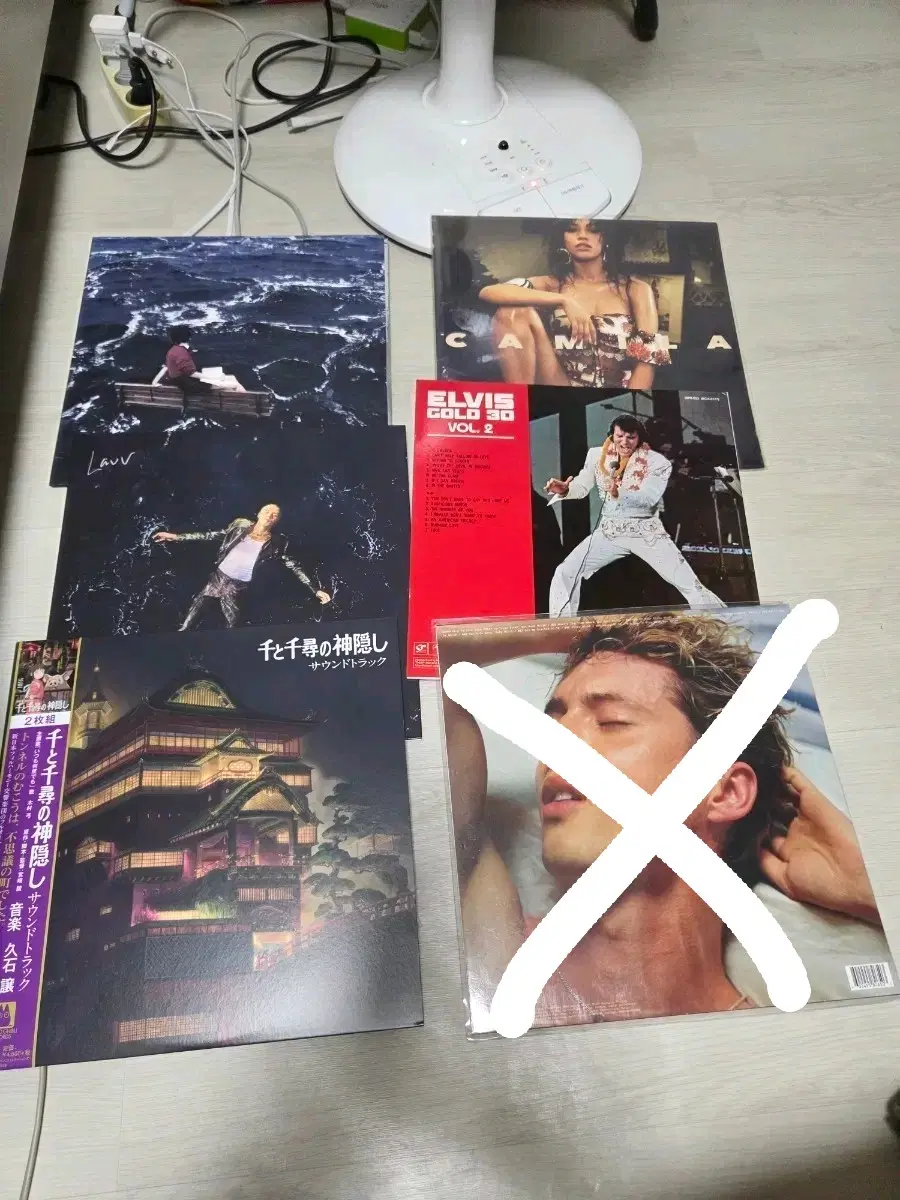 새소년, 트로이시반, 카밀라카베요, 엘비스프레슬리, 라우브, 센과치히로 LP