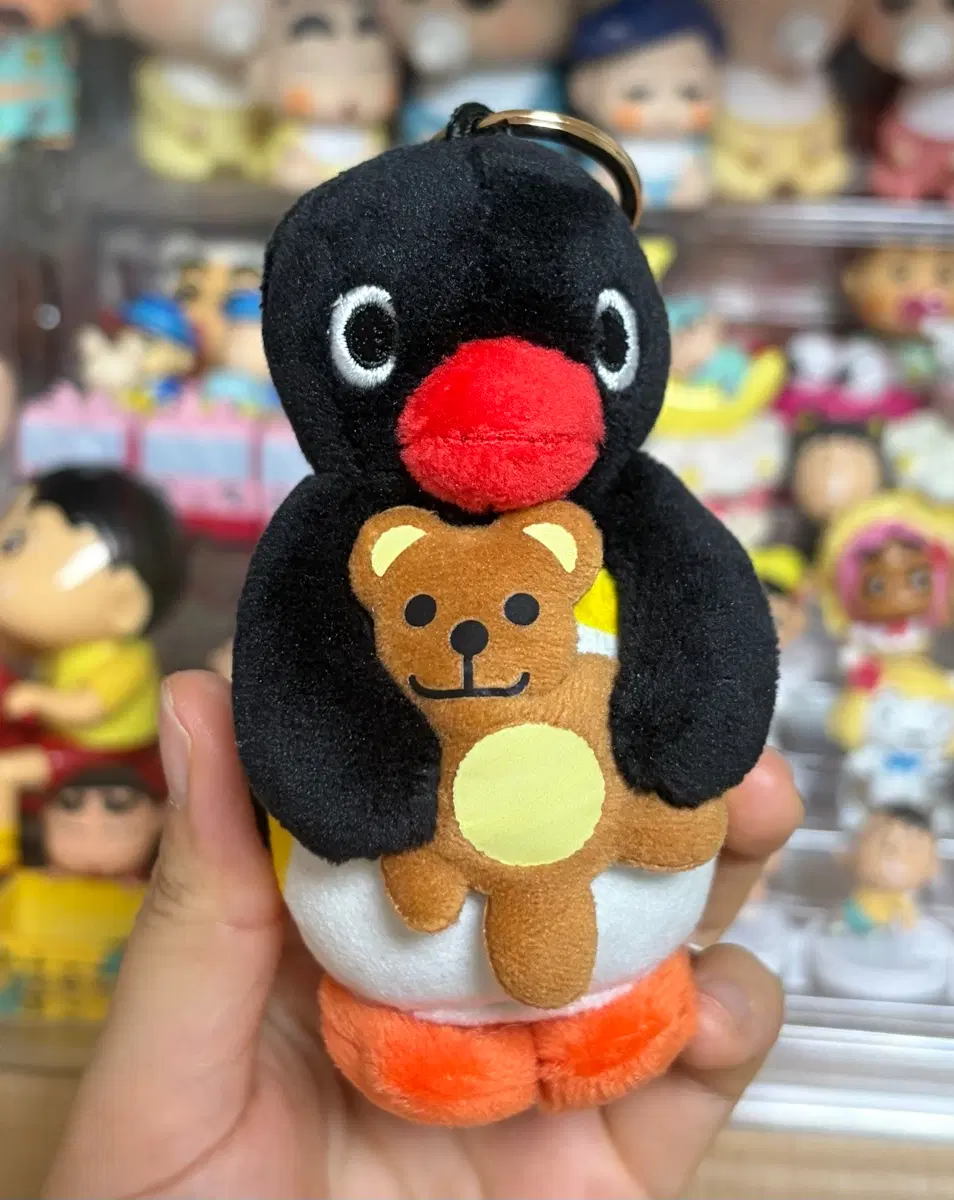핑구 프렌즈 곰돌이 인형 키링