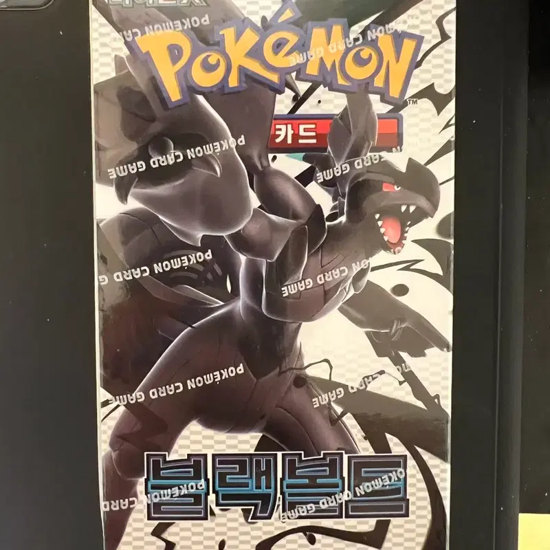 포켓몬 카드 게임 블랙앤화이트 박스 슈링크O