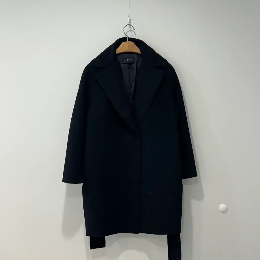 MINE 마인 앙고라 양모 코트