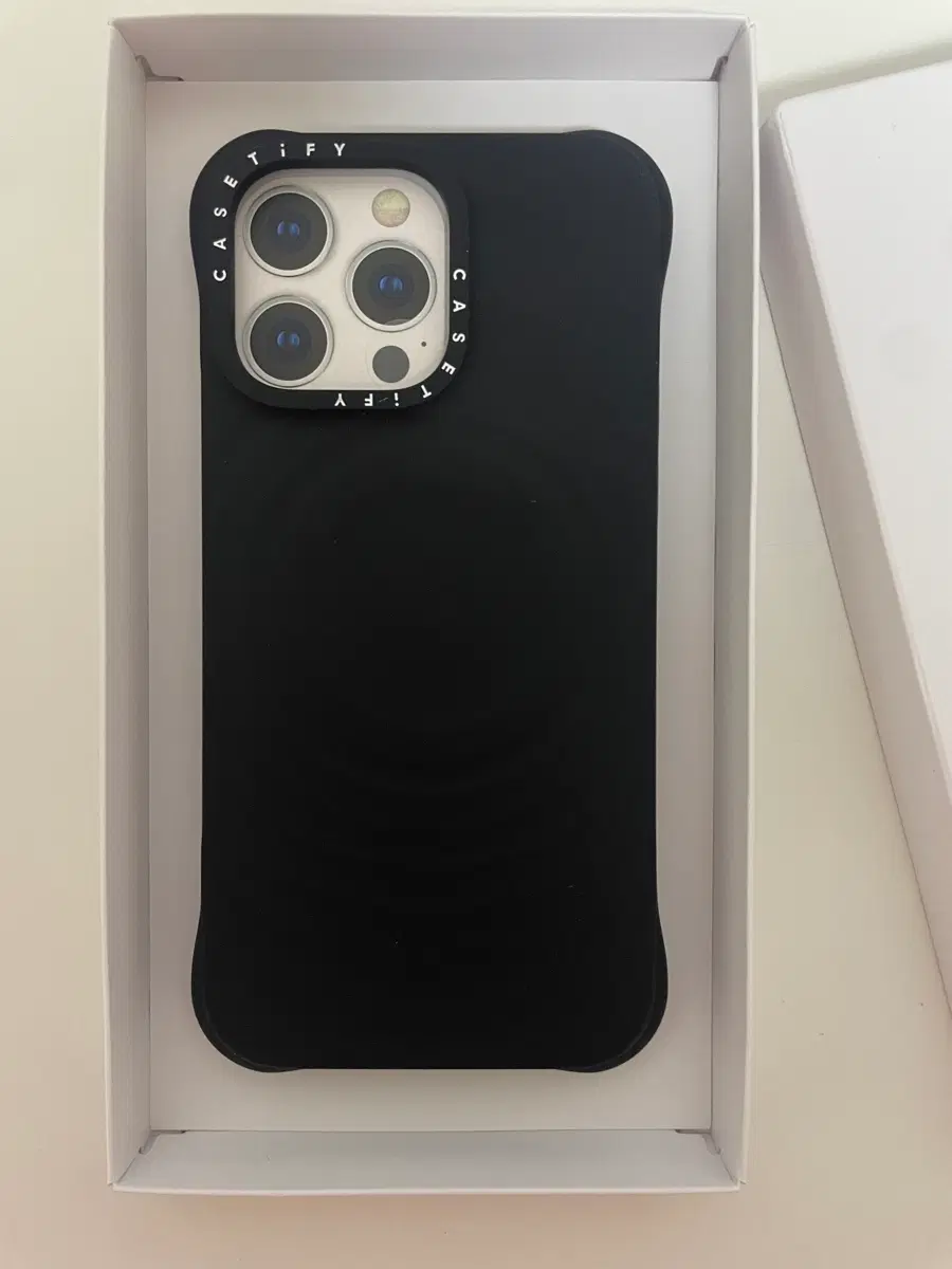 케이스티파이 casetify 아이폰 15 pro max 리플케이스 블랙