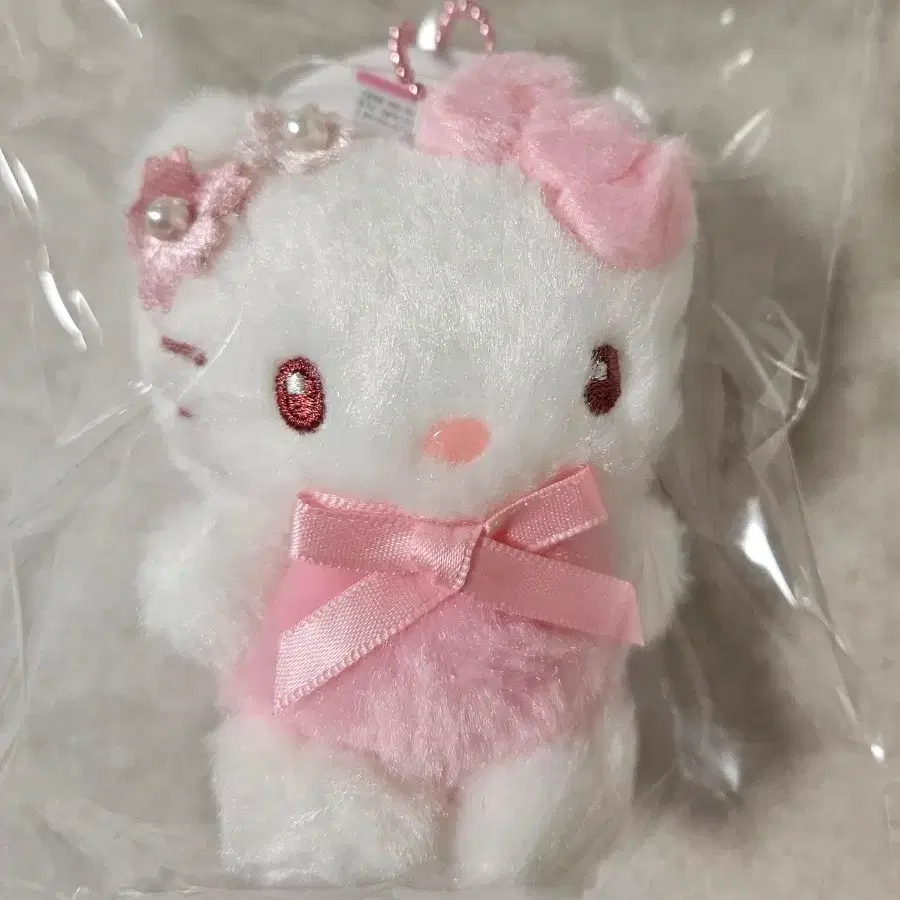산리오핑크톤키티인형키링