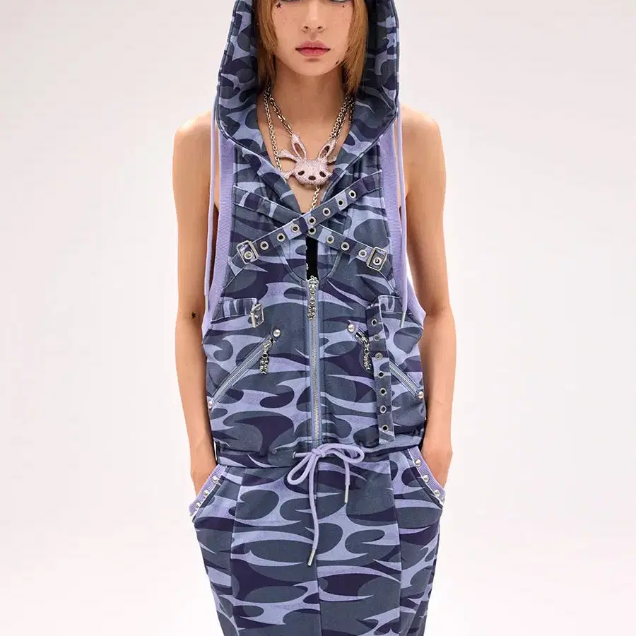 CFIERCE 씨피어스 TOTEM CAMO DRESS 토템 카모 드레스