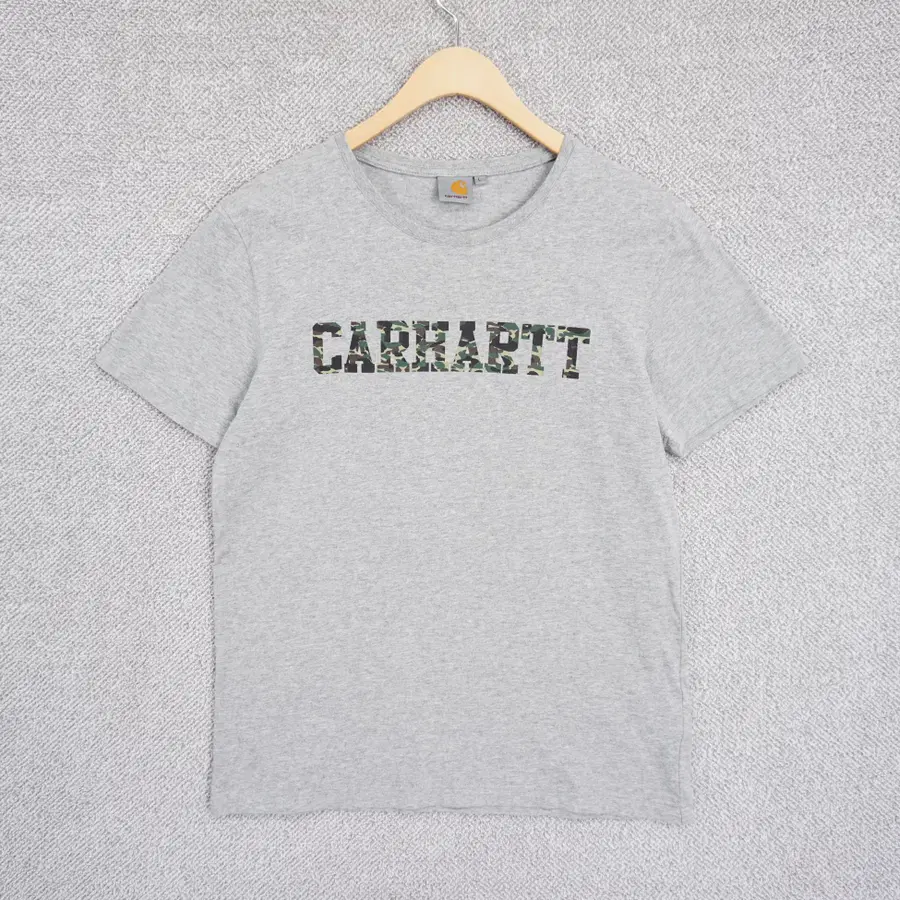 칼하트 Carhartt 컬리지 카모 프린팅 반팔 티셔츠 L