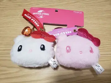 USJ 헬로키티 마스코트 키체인 2개 세트