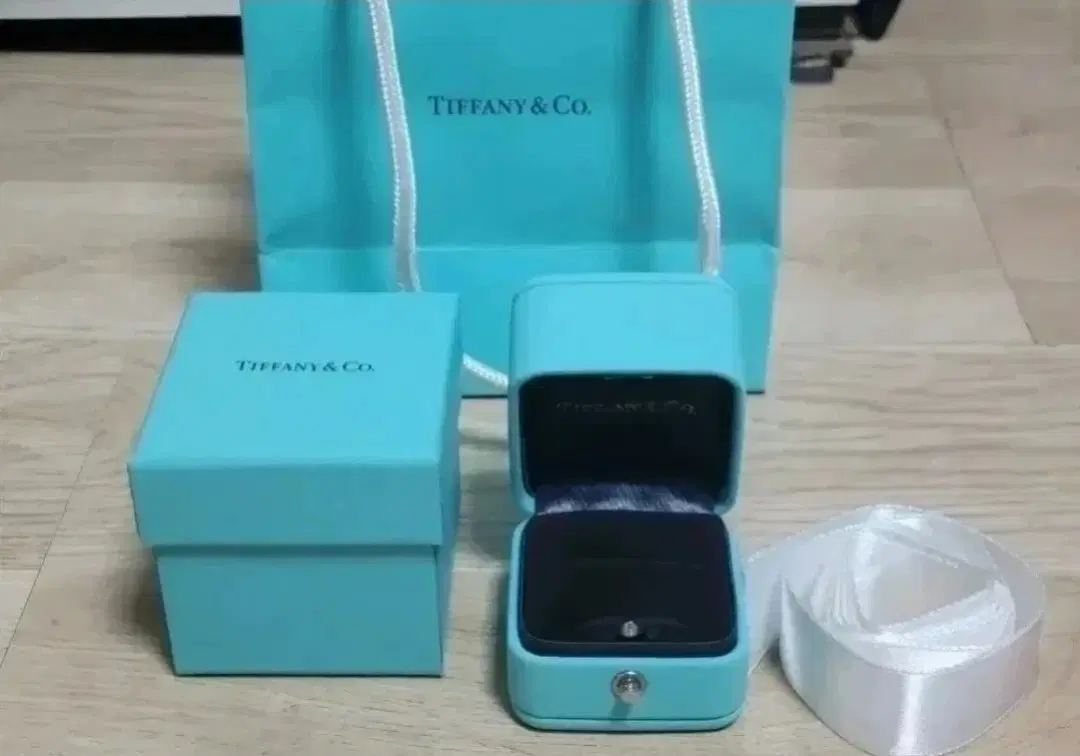 티파니 민트 반지 케이스